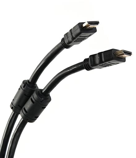 Кабель HDMI-19M --- HDMI-19M ver 2.0+3D/Ethernet,2 фильтра 10m Telecom VCOM Telecom HDMI (m) - HDMI (m) 10м (TCG200F-10M) фото 2
