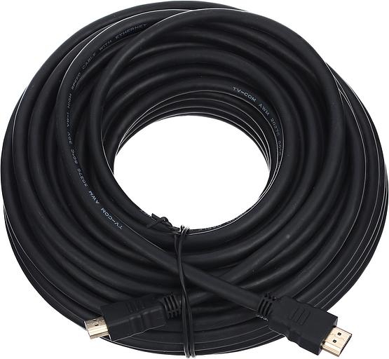 Кабель цифровой HDMI19M to HDMI19M, V1.4+3D, 20m TV-COM VCOM TV-COM HDMI (m) - HDMI (m) 20м (CG150S-20M) фото 1