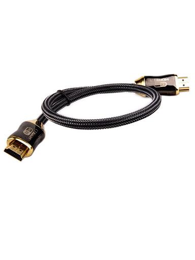 Кабель HDMI 19M/M,ver. 2.1, 8K@60 Hz 0.5m метал разъемы, нейлоновая оплетка Telecom VCOM Telecom HDMI (m) - HDMI (m) 0.5м (TCG300-0.5M) фото 6