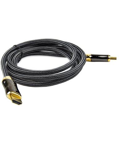 Кабель HDMI 19M/M,ver. 2.1, 8K@60 Hz 2m метал разъемы, нейлоновая оплетка Telecom VCOM HDMI (m) - HDMI (m) 2м (TCG300-2M) фото 2