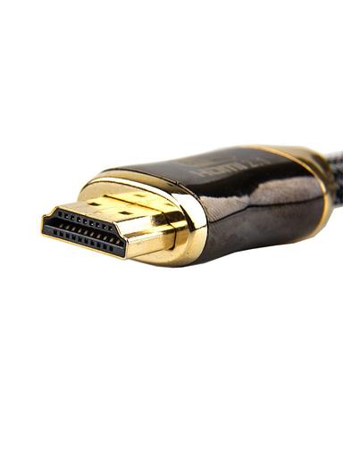 Кабель HDMI 19M/M,ver. 2.1, 8K@60 Hz 2m метал разъемы, нейлоновая оплетка Telecom VCOM HDMI (m) - HDMI (m) 2м (TCG300-2M) фото 4