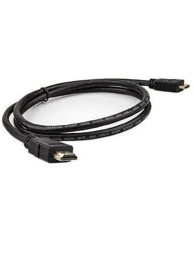 Кабель HDMI-19M --- MiniHDMI-19M ver 2.0+3D/Ethernet,1m Telecom VCOM Telecom HDMI (m) - mini-HDMI (m) 1м (TCG205-1M) фото 6