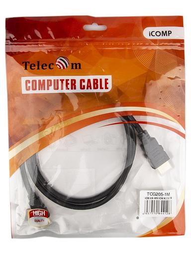 Кабель HDMI-19M --- MiniHDMI-19M ver 2.0+3D/Ethernet,1m Telecom VCOM Telecom HDMI (m) - mini-HDMI (m) 1м (TCG205-1M) фото 7
