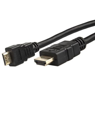 Кабель HDMI-19M --- MiniHDMI-19M ver 2.0+3D/Ethernet,2m Telecom VCOM Telecom HDMI (m) - micro-HDMI (m) 2м (TCG205-2M) фото 1