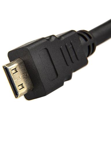 Кабель HDMI-19M --- MiniHDMI-19M ver 2.0+3D/Ethernet,2m Telecom VCOM Telecom HDMI (m) - micro-HDMI (m) 2м (TCG205-2M) фото 2