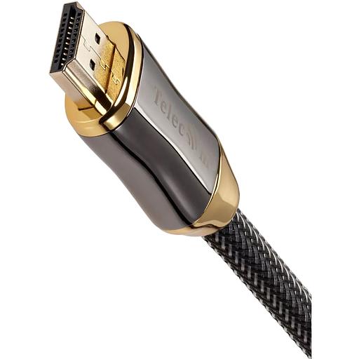 Кабель HDMI 19M/M,ver. 2.1, 8K@60 Hz 3m метал разъемы, нейлоновая оплетка Telecom VCOM Кабель Telecom HDMI (m)/HDMI (m) - 3 м (TCG300-3M) фото 5