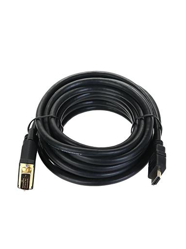 Кабель HDMI to DVI-D (19M -25M) 5м, TV-COM VCOM TV-COM HDMI (m) - DVI-D (m) 5м (LCG135E-5M) фото 2