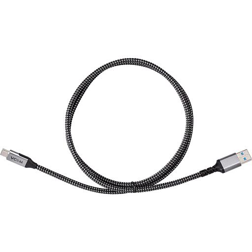 Кабель USB3.2 Gen2, AM->CM, 10Gbs, All Shell 1м VCOM Кабель VCOM 1 м (CU401M-1M) фото 2