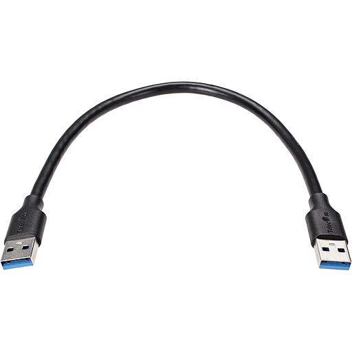 Кабель соединительный USB3.0 Am-Am 0.3m Telecom (TUS715-0.3M) VCOM Кабель Telecom 3 м (TUS715-0.3M) фото 1