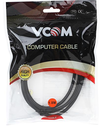 Кабель-переходник DisplayPort M ---> DVI M 1,8м VCOM VCOM DisplayPort M ---> DVI M 1,8м (CG606-1.8M) фото 3