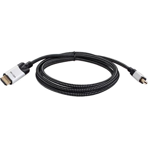 Кабель-переходник miniDisplayPort M-> HDMI M 4K@60Hz 1.8m VCOM (CG615M-1.8M) Кабель-переходник VCOM Mini DisplayPort M/HDMI M (CG615M-1.8) фото 5