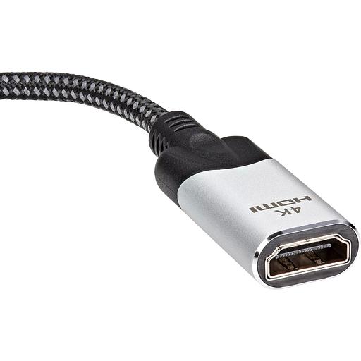 Адаптер miniDisplayPort(M) ---> HDMI(F) 0.15m 4K@60Hz VCOM Адаптер VCOM Mini DisplayPort M/HDMI F (CG616M-0.15) фото 4