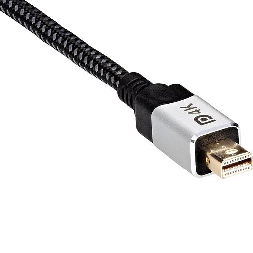 Адаптер miniDisplayPort(M) ---> HDMI(F) 0.15m 4K@60Hz VCOM Адаптер VCOM Mini DisplayPort M/HDMI F (CG616M-0.15) фото 5