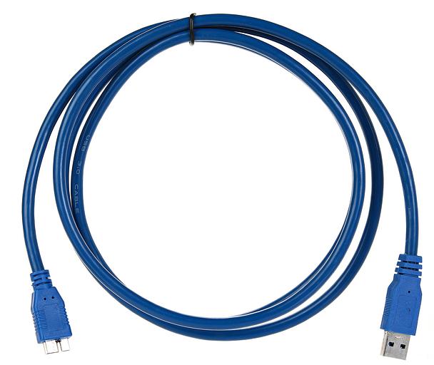 Кабель соединительный USB3.0 Am-MicroBm 1.8m Telecom (TUS717-1.8M) VCOM Telecom USB 3.2 Gen 1 Type-A - microUSB B 1.8м (TUS717-1.8M) фото 1