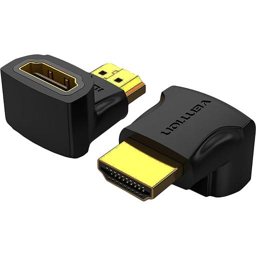 Адаптер-переходник Vention HDMI v2.0 19M/19F угол 90 Vention Адаптер-переходник Vention HDMI v2.0 19M/19F угол 90 (AIOB0) (AIOB0) фото 1