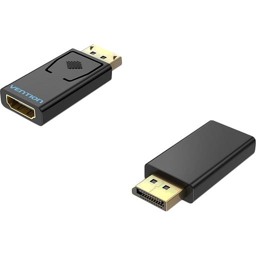 Адаптер-переходник Vention DisplayPort 20M > HDMI F Адаптер-переходник Vention DisplayPort 20M/HDMI F (HBKB0) фото 1