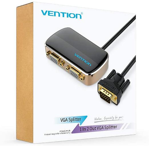 Разветвитель-сплиттер Vention VGA 15M/2x15F на 2 монитора Vention VGA (m) - 2 x VGA (f) (DBABF) фото 2