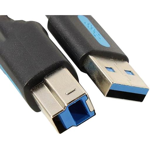 Кабель Vention USB 3.0 AM/BM - 1.5м Кабель Vention USB 3.0 AM/BM - 1.5 м (COOBG) фото 2