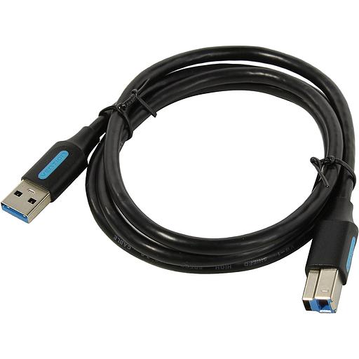 Кабель Vention USB 3.0 AM/BM - 1м Кабель Vention USB 3.0 AM/BM - 1 м (COOBF) фото 3