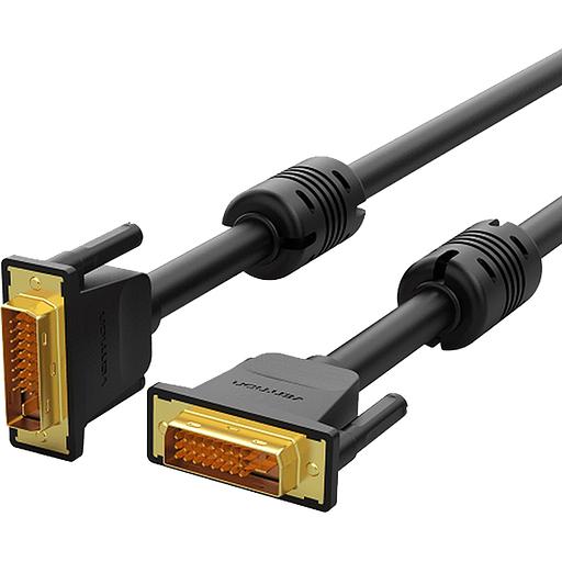 Кабель Vention DVI-D Dual link 25M/25M с ферритовым фильтром - 1.5м. Кабель Vention DVI-D(m)/DVI-D(m) - 1.5 м (EAABG) фото 3