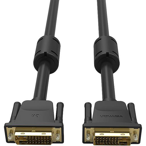 Кабель Vention DVI-D Dual link 25M/25M с ферритовым фильтром - 2м. Кабель Vention DVI-D(m)/DVI-D(m) - 2 м (EAABH) фото 4