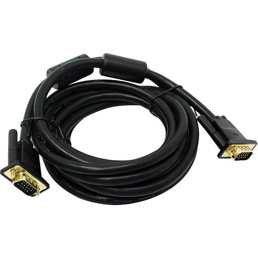 Кабель Vention VGA 15M/15M с 2 ферритовыми фильтрами - 3м. Кабель Vention VGA(m)/VGA(m) - 3 м (DAEBI) фото 2