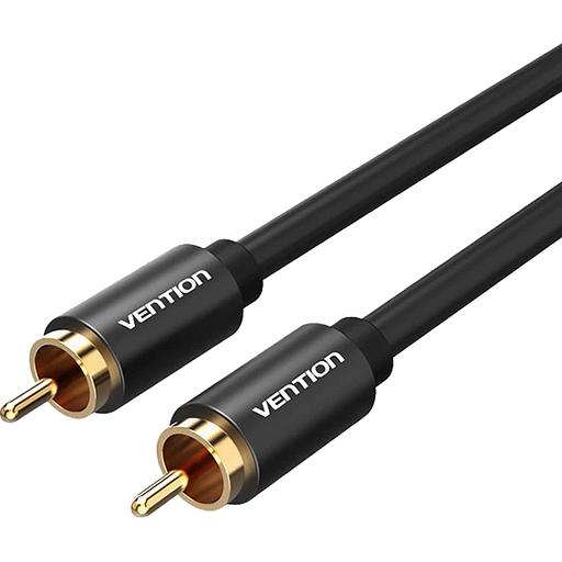 Кабель Vention аудио RCA M/RCA M - 1м Чёрный Кабель Vention RCA(m)/RCA(m) - 1 м (VAB-R09-B100) фото 2