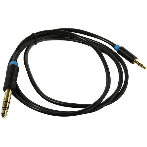 Кабель Vention аудио Jack 6,5 mm M/ 3,5 M - 1 м Кабель Vention jack 6.5 mm(m)/mini jack 3.5 mm(m) - 1 м (BABBF) фото 7