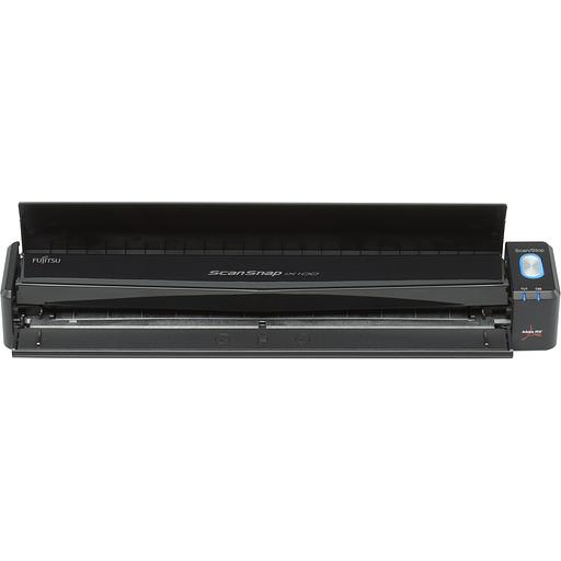ScanSnap iX100 Мобильный документ сканер А4, односторонний, 5.2 сек/стр, Wi-Fi Fujitsu ScanSnap iX100 (PA03688-B001) фото 1