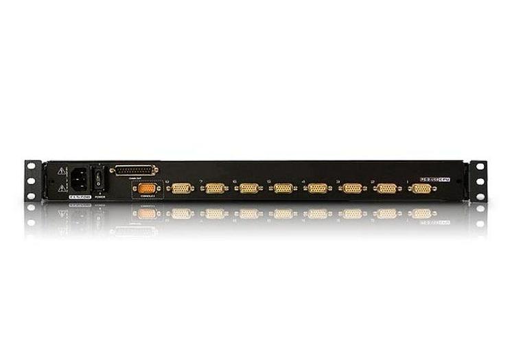 8-портовый KVM-переключатель с ЖК-дисплеем Slideaway/ATEN ATEN CL5708MR фото 1