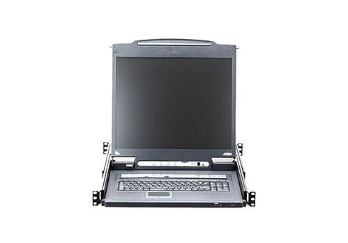 16-портовый IP KVM-переключатель с ЖК-дисплеем Slideaway/ATEN ATEN CL5716iMR фото 1