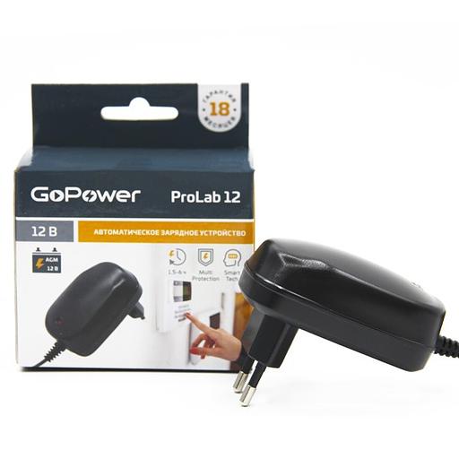 З/У для свинцово-кислотных аккумуляторов 12V GoPower ProLab 12 1.0A (1/100) GoPower ProLab 12 00-00015355 фото 2