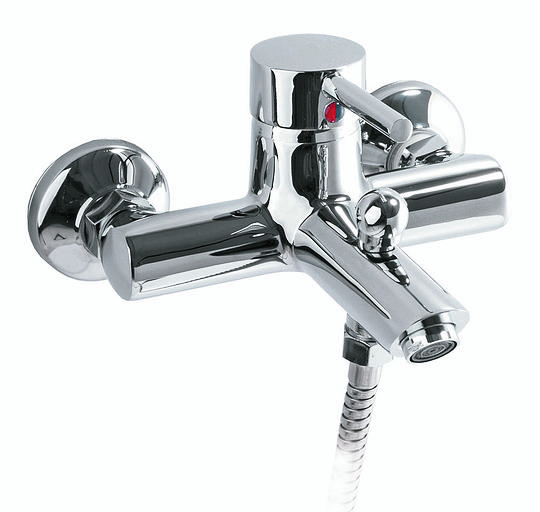 Смеситель Ванна SANTREK AQUA-518 MODERN шар. d-40 SB34 короткий литой нос Опт фото 1