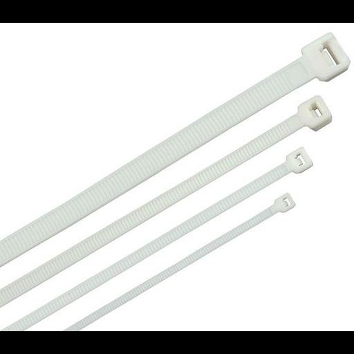 ITK Хомут кабельный ХКн 4,8х200мм нейлон белый (100шт) ITK HKW-W48-L200 фото 1