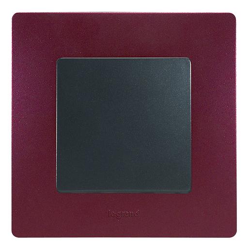 Выключатель одноклавишный, автоматические клеммы, Etika, 10AX, 250В~, антрацит Legrand 672601 фото 7