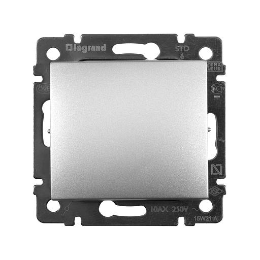 Valena Переключатель на два напр., алюм. Legrand 770106 фото 2