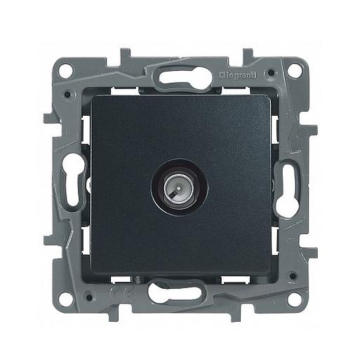 ETIKA Розетка TV оконечная, антрацит Legrand 672665 фото 1