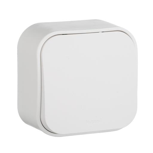 Quteo Переключатель 10A 1-клав., белый Legrand 782204 фото 1