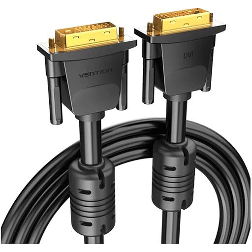 Кабель Vention DVI-I Dual link 24+5M/VGA 15M с ферритовым фильтром - 3м. Кабель Vention DVI-I(m)/VGA(m) - 3 м (EACBI) фото 4