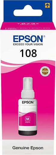EPSON C13T09C34A Картридж 108 EcoTank Ink для Epson L8050/L18050, Magenta 70ml фото 1