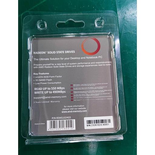 Твердотельный накопитель SSD AMD Radeon 1024Gb mSATA SATA [R5MS1024G5] фото 6