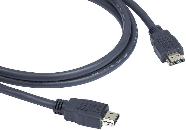 Кабель HDMI-HDMI (Вилка - Вилка), 7,6 м Kramer Electronics HDMI (m) - HDMI (m) 7.6м (C-HM/HM-25) фото 1
