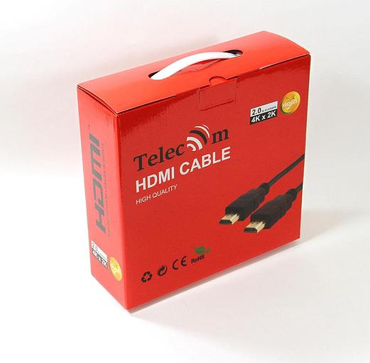 Кабель а/в TELECOM 15m м HDMI-19M-HDMI-19M 2.0 TCG200F-15M фото 2