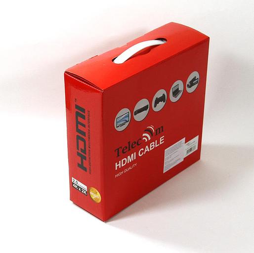 Кабель а/в TELECOM 20m м HDMI-19M-HDMI-19M 2.0 TCG200F-20M фото 2