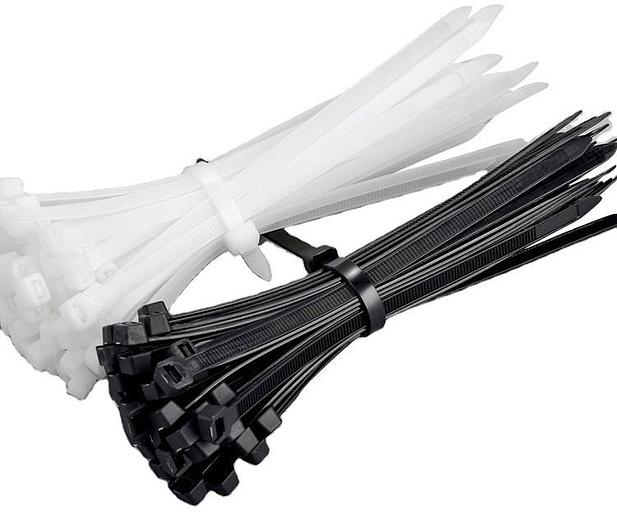 Стяжка (хомут) NEOMAX [NM-TIE-25-200-8-WH] 200х2,5мм, 100шт., цвет белый фото 2