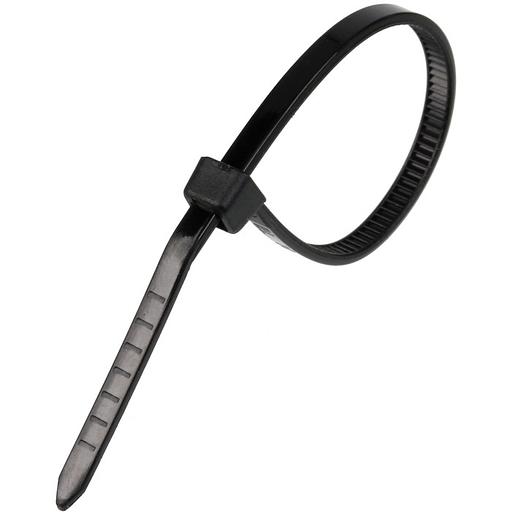 Exegate EX253852RUS Стяжка нейлоновая, неоткрывающаяся. Exegate, 200мм, упак. 100шт Black фото 1