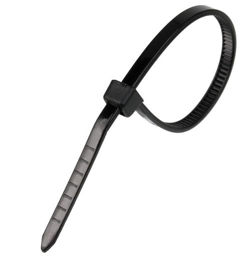 Exegate EX253853RUS Стяжка нейлоновая, неоткрывающаяся. Exegate, 250мм, упак. 100шт Black фото 1