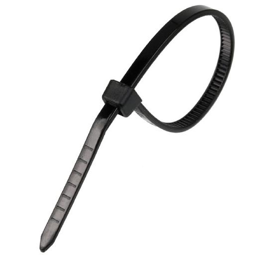 Exegate EX253856RUS Стяжка нейлоновая, неоткрывающаяся. Exegate, 300мм, упак. 100шт Black фото 1