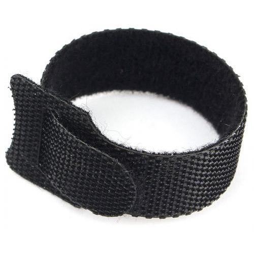 Cablexpert Хомуты-липучки на основе ленты Velcro® VT-110x11BK 110 x 11 мм, черные (12 шт.) фото 1