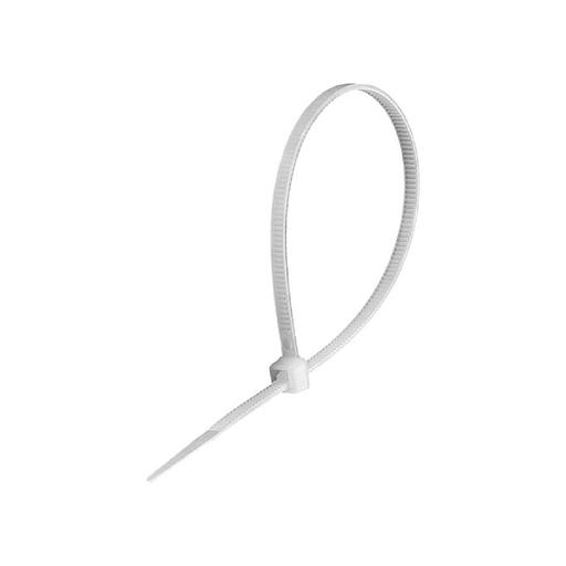 Exegate EX292900RUS Стяжка (хомут) нейлоновая ExeGate CV66-120x2.5W (нейлон 6.6, 120x2.5мм, неоткрывающаяся, halogen free, -40°C - +85°C, белая, 100 шт) фото 1